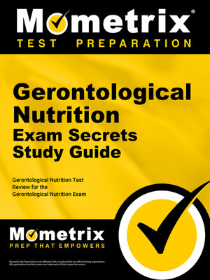 cover image of Gerontological Nutrition Exam Secrets Study Guide